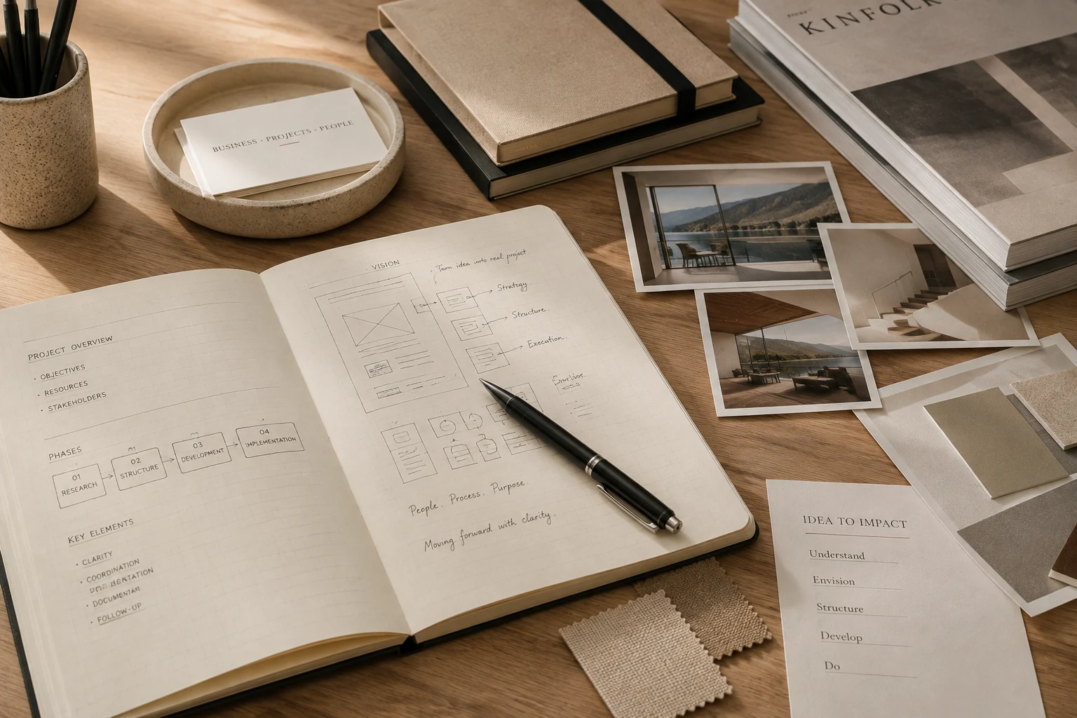 Project planning workspace