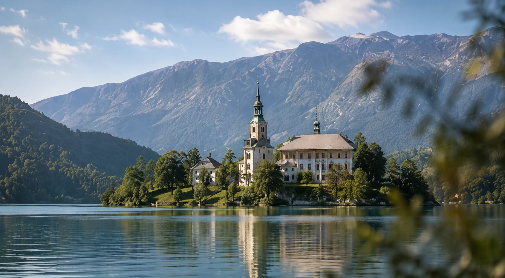 European alpine landscape